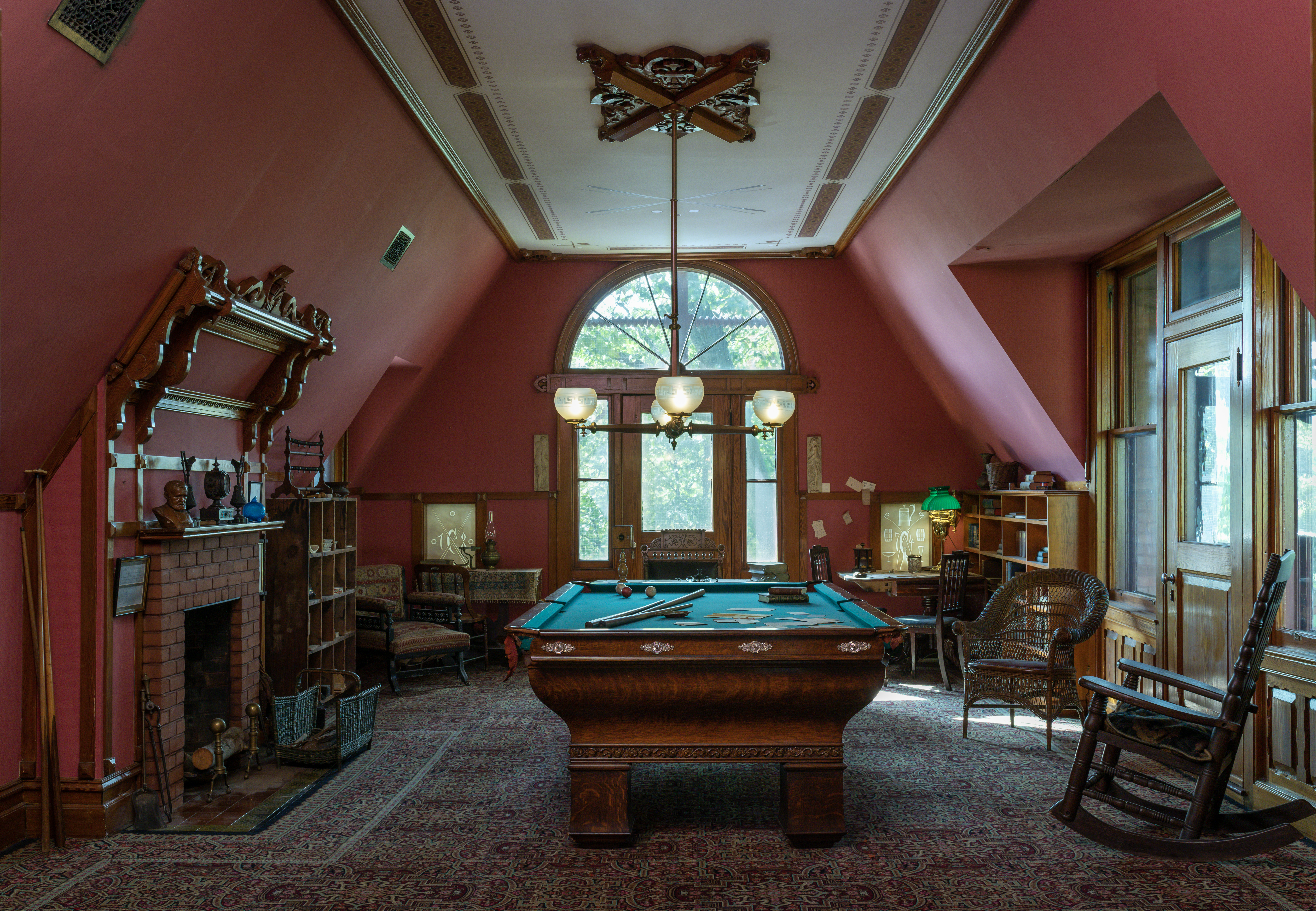 click to see item Billiard Room
