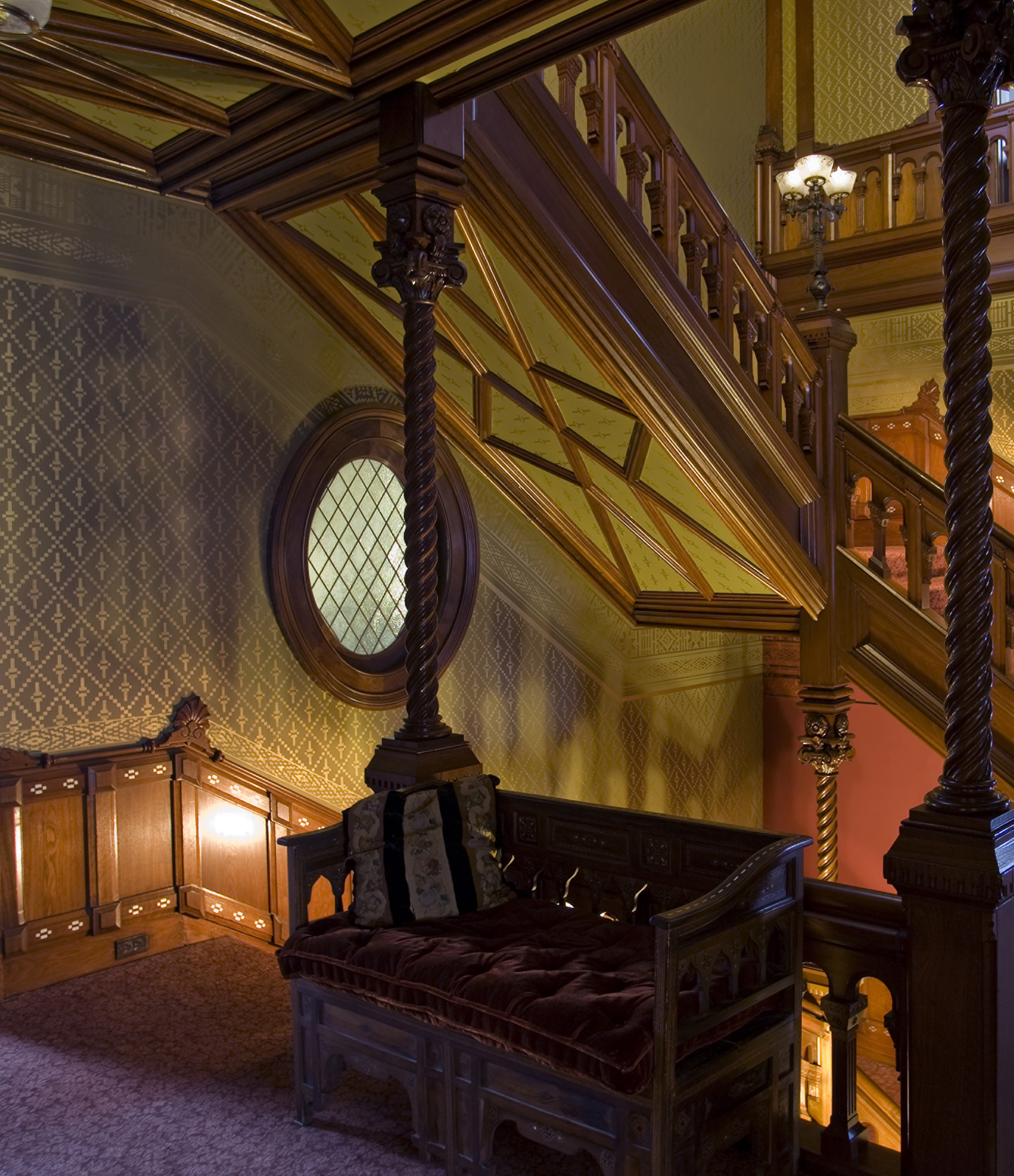 click to see item 2nd floor hallway window