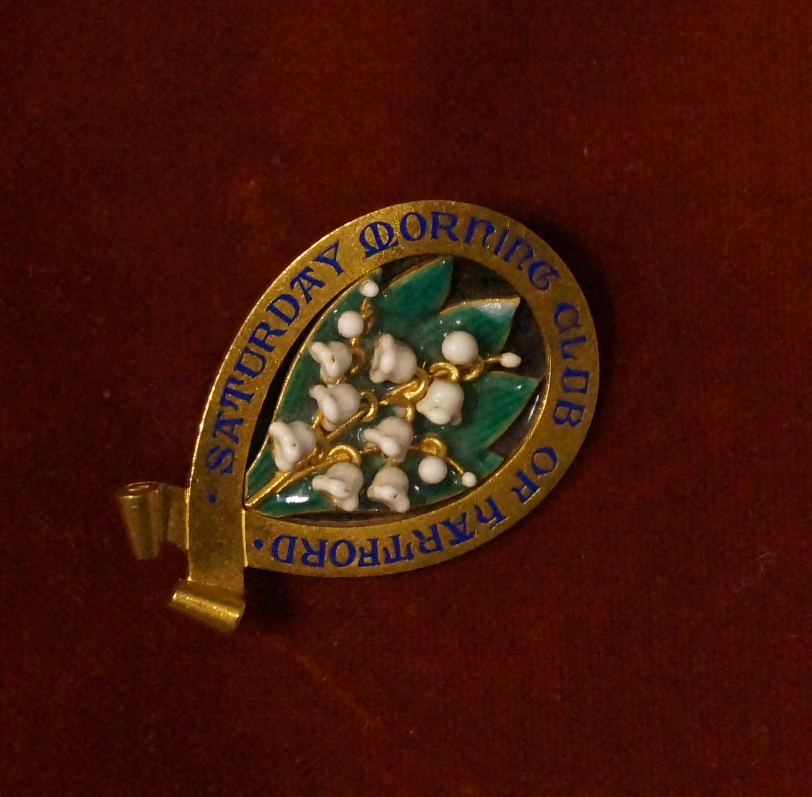 Saturday Morning Club of Hartford Pin