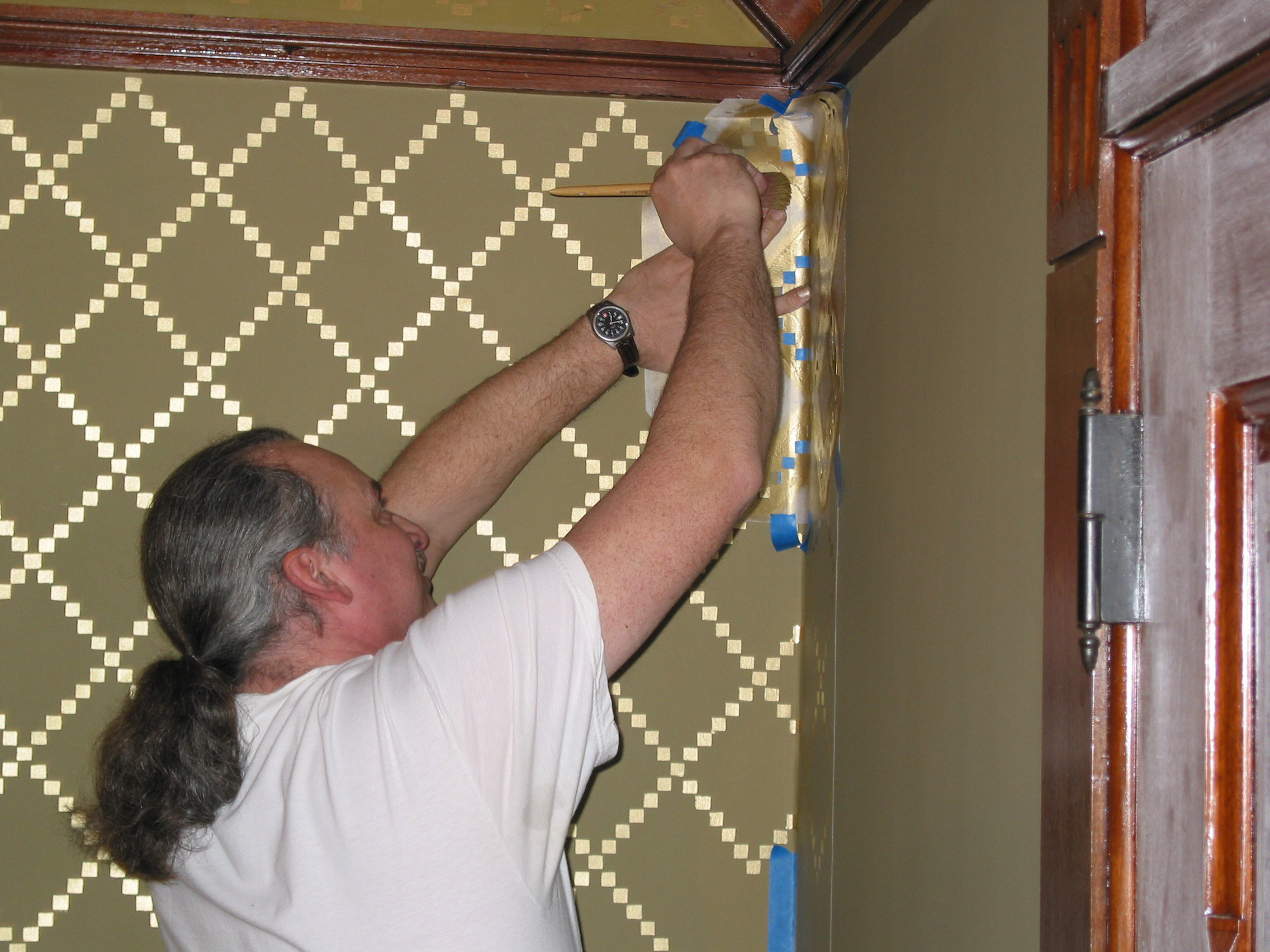 click to see item Stenciling